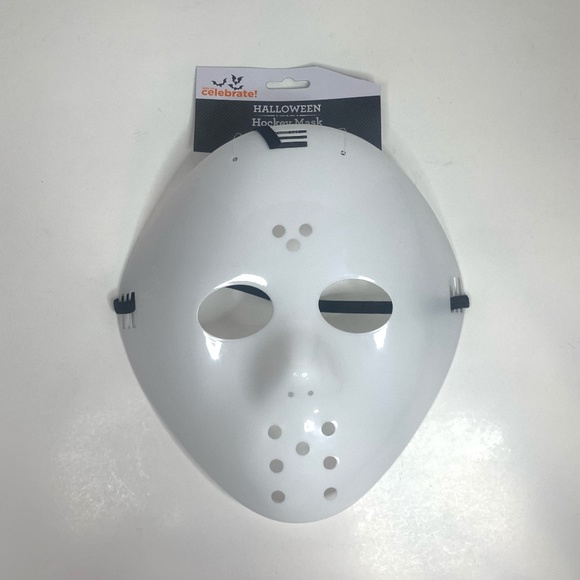 New Youth Adult Friday The 13th Jason Hockey Halloween Mask Horror Costume ~ NWT - Picture 1 of 7
